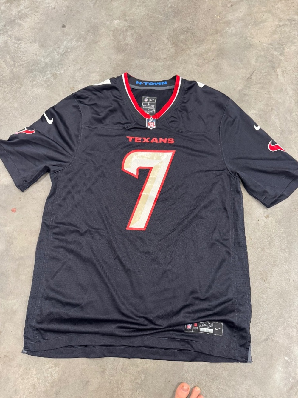 CJ Stroud Navy Houston Texans Game Jersey